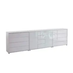 Sideboard Mailand Set 12 in 263,5/73/33 cm