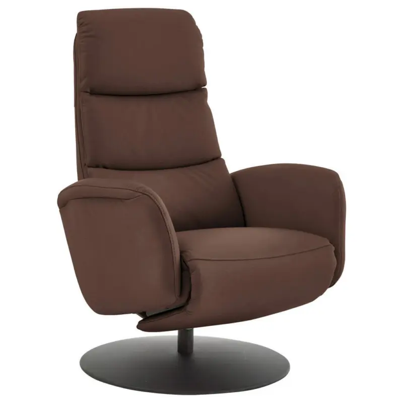 Relaxsessel in Leder Braun