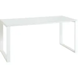 Schreibtisch 160/80/75 cm in Wei&szlig;