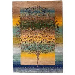 Orientteppich 250/300 cm Der Baum des Lebens Multicolor, Naturfarben