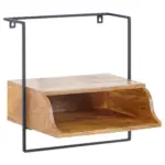 XXXLutz Lauterach - Ihr M&ouml;belhaus bei Bregenz Nachtk&auml;stchen 44/45/35 cm in massiv Mangoholz Braun, Schwarz