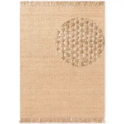 Juteteppich 120/170 cm Handloom 1.0 Goldbraun