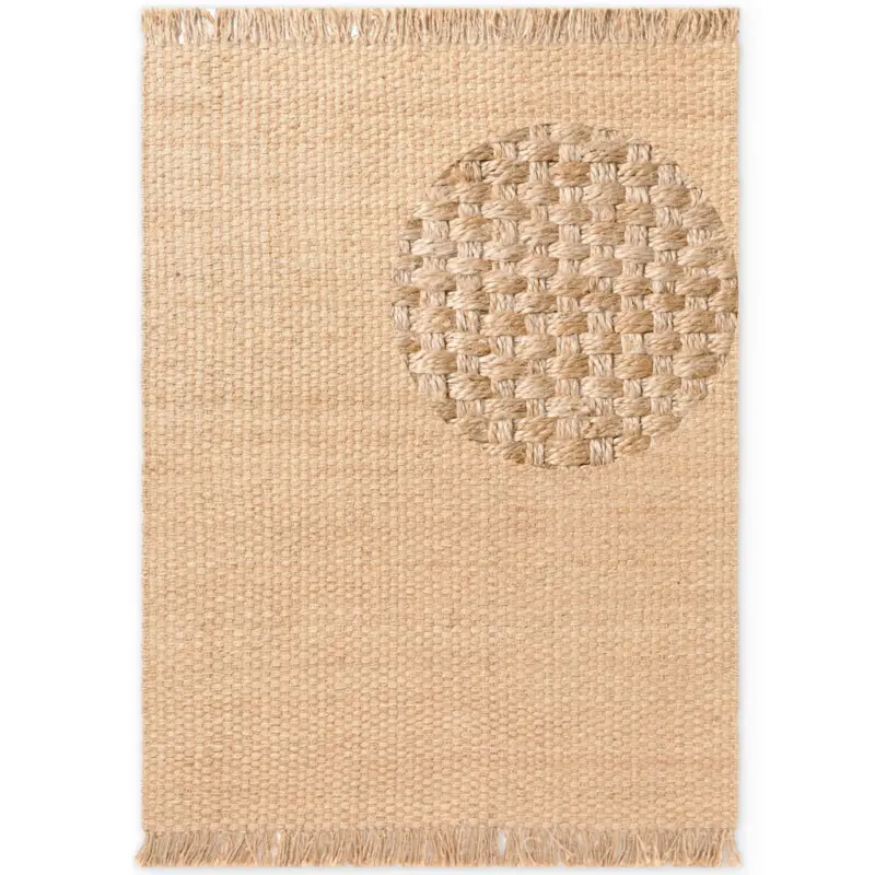 Juteteppich 120/170 cm Handloom 1.0 Goldbraun