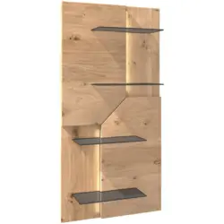 Wandpaneel Wildeiche 63,6/128/22,8 cm