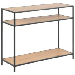 Konsolentisch in Metall, Holzwerkstoff 100/35/79 cm