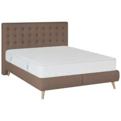 Boxspringbett 160/200 cm in Braun