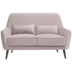 2-Sitzer-Sofa in Mikrofaser Naturfarben