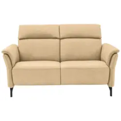 2-Sitzer-Sofa in Mikrofaser Beige