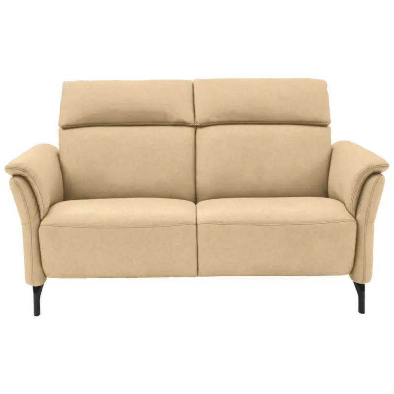 2-Sitzer-Sofa in Mikrofaser Beige