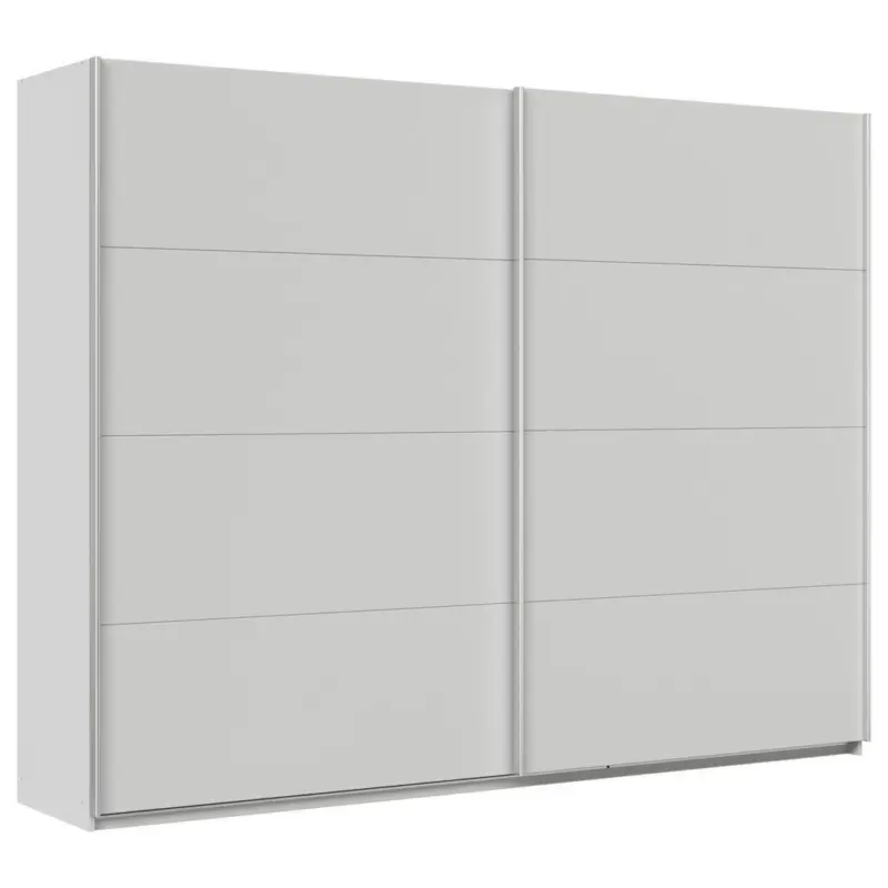 Schwebet&uuml;renschrank in Seidengrau