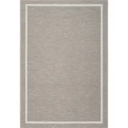Webteppich 160/230 cm Amalfi Grau, Taupe, Hellgrau