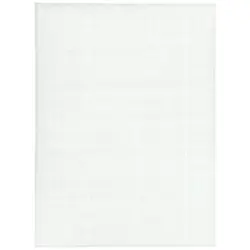 Tischdecke Textil Flachgewebe Wei&szlig; 130/170 cm