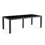 XXXLutz Lauterach - Ihr M&ouml;belhaus bei Bregenz Gartentisch Metall, Kunststoff Anthrazit, Schwarz rechteckig