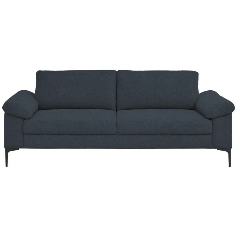 3-Sitzer-Sofa in Flachgewebe Anthrazit