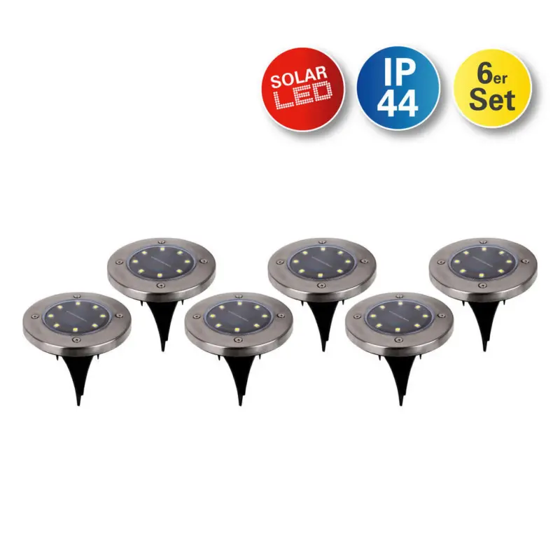 Solarleuchtenset 6-teilig