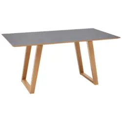 Esstisch in Holz, Kunststoff 220/100/76 cm