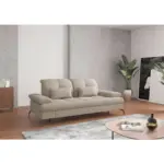 XXXLutz Lauterach - Ihr M&ouml;belhaus bei Bregenz 3-Sitzer-Sofa in Flachgewebe Taupe