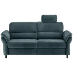 3-Sitzer-Sofa in Mikrofaser Blau
