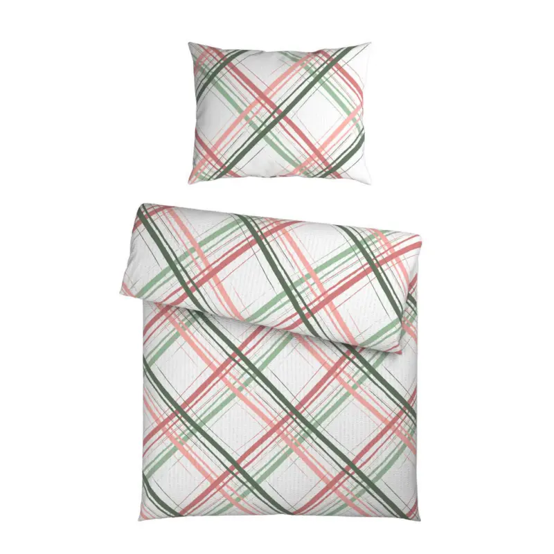 Bettw&auml;sche Caro Seersucker 140/200 cm