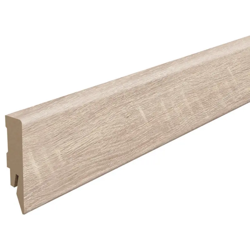 Sockelleiste Eiche hellgrau Hellgrau