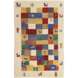 Orientteppich 90/160 cm Fantasia Multicolor