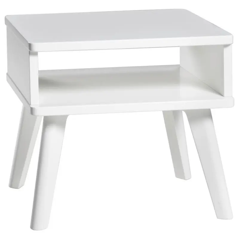 Nachtk&auml;stchen 48/38/42 cm in Wei&szlig;