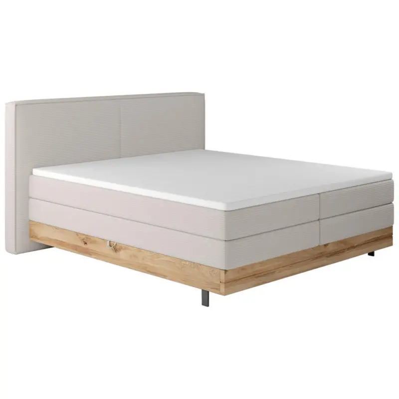 Boxspringbett 180/200 cm in Creme