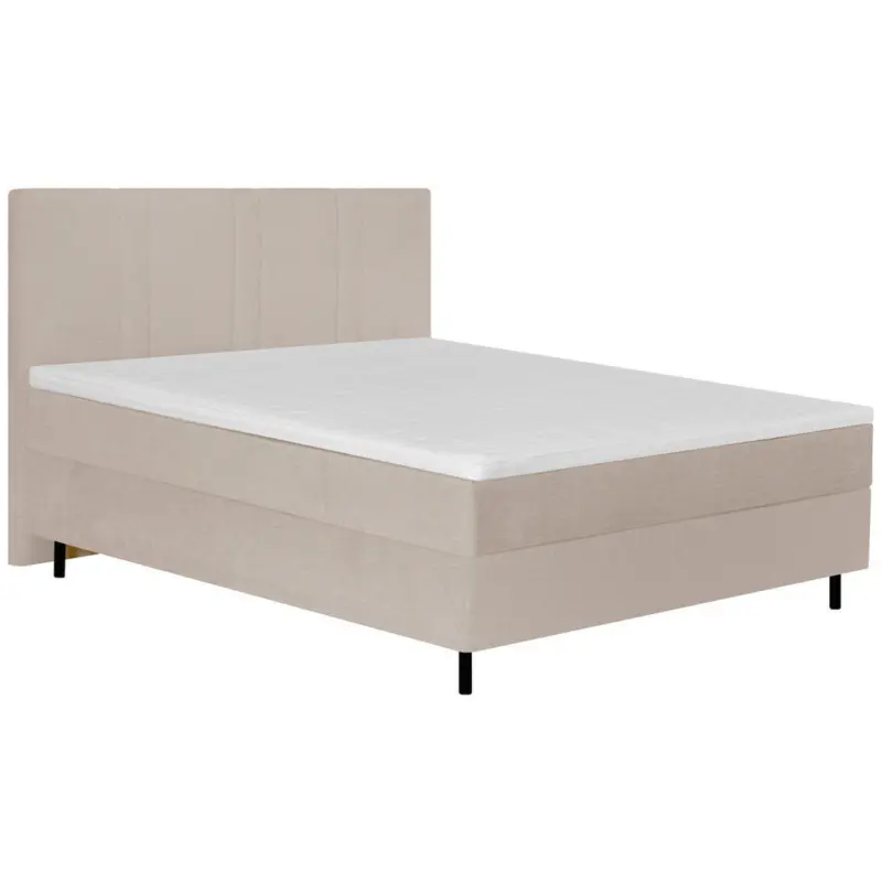 Boxspringbett 140/200 cm in Perlmutt