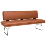 XXXLutz Lauterach - Ihr M&ouml;belhaus bei Bregenz Sitzbank in Metall, Textil Schwarz, Karamell