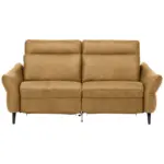 XXXLutz Lauterach - Ihr M&ouml;belhaus bei Bregenz 2-Sitzer-Sofa in Echtleder Currygelb