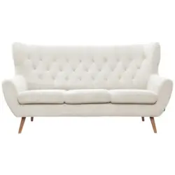 3-Sitzer-Sofa Skagen in Cord Creme