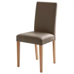 Stuhl Beinauswahl, Stoffauswahl Lederlook