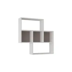 Wandregal 85/85/20 cm