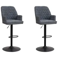 Barhocker-Set in Blau