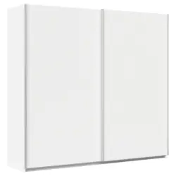 Schwebet&uuml;renschrank in Wei&szlig;