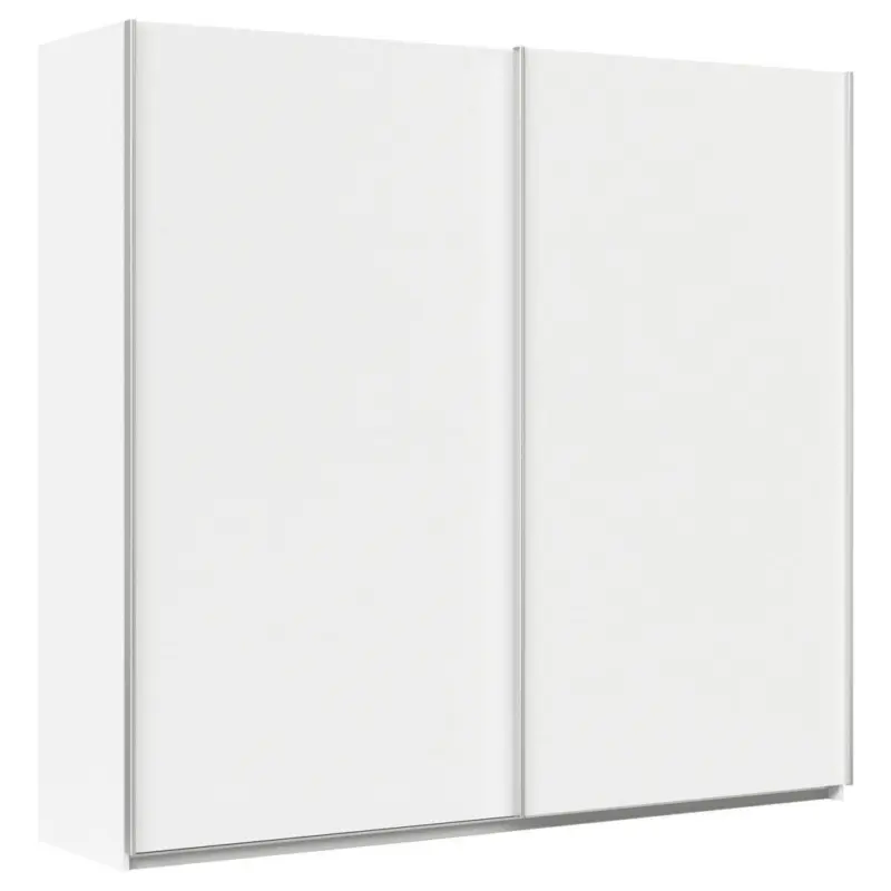 Schwebet&uuml;renschrank in Wei&szlig;