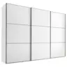 Schwebet&uuml;renschrank in Wei&szlig;