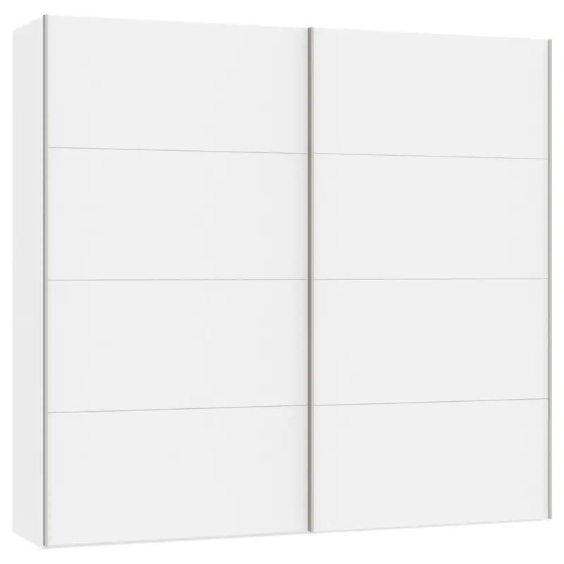 Schwebet&uuml;renschrank in Wei&szlig;