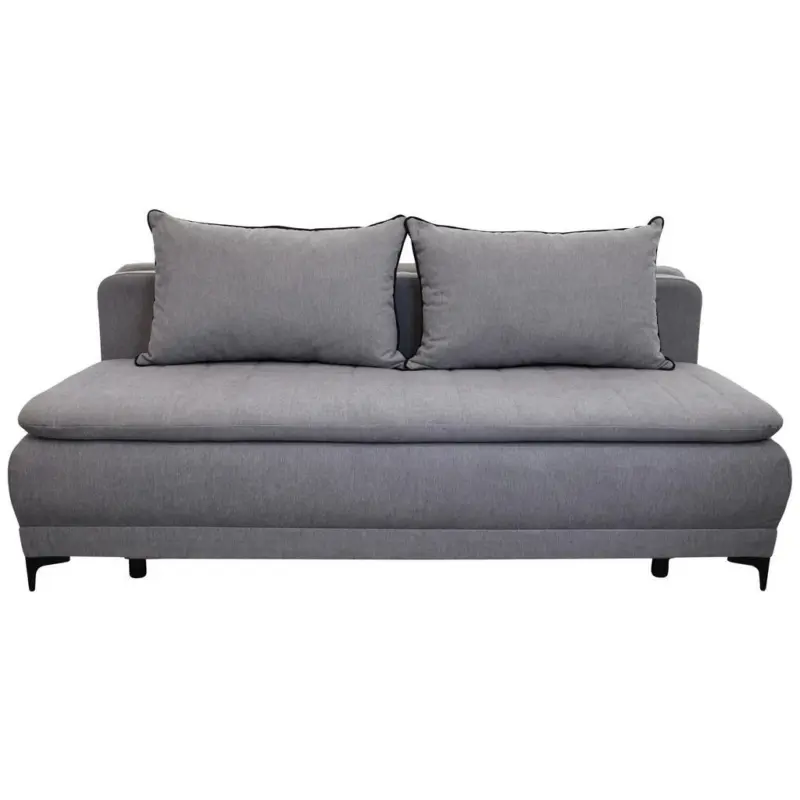 Schlafsofa Moliss in Flachgewebe Grau