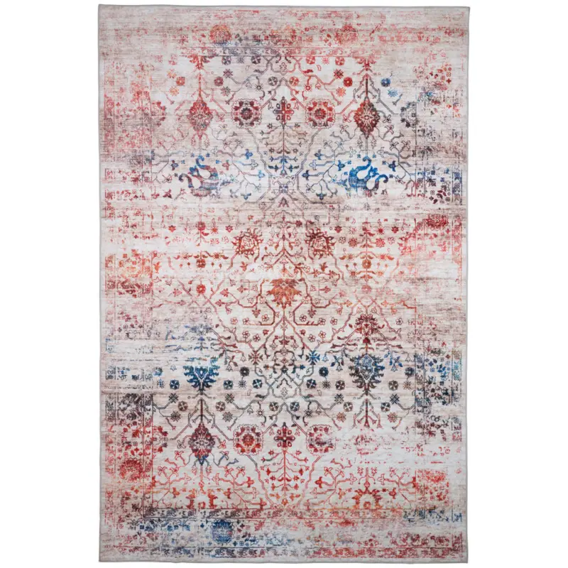 Vintage-Teppich 190/290 cm Bonny Multicolor