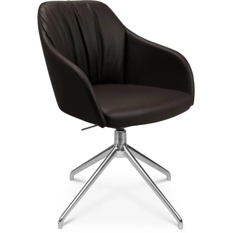 Armlehnstuhl Stoffauswahl, Typenauswahl, Sitzfl&auml;che 360&deg; drehbar Echtleder