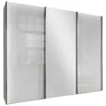 XXXLutz Lauterach - Ihr M&ouml;belhaus bei Bregenz Schwebet&uuml;renschrank in Grau, Wei&szlig;