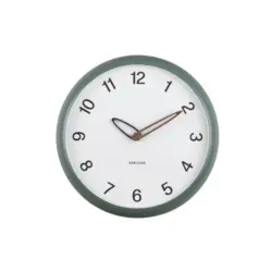 Wanduhr Gr&uuml;n