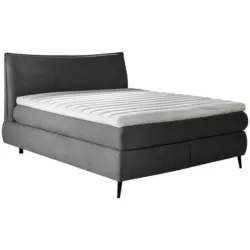 Boxspringbett 180/200 cm in Schwarz
