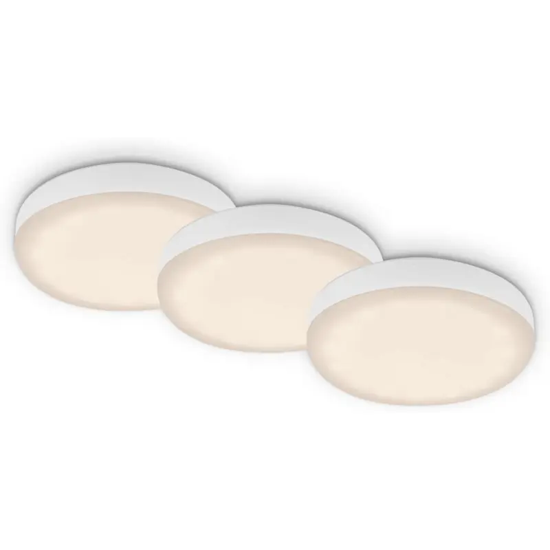 Led-Einbauspot SET 7,5/7,5/3,5 cm