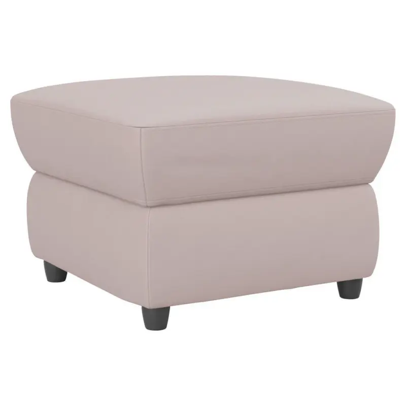 Hocker in Textil Hellgrau