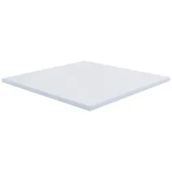 Schreibtischplatte in Wei&szlig;