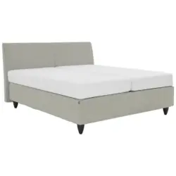 Boxspringbett 180/200 cm in Grau