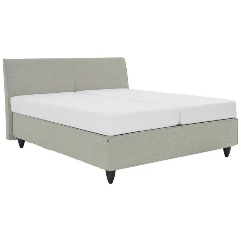 Boxspringbett 180/200 cm in Grau