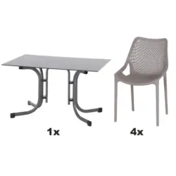 Gartengarnitur 5-teilig